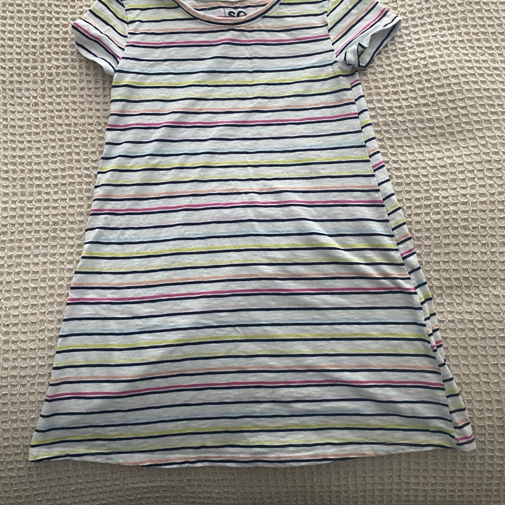 SO Multicolor Striped Tee